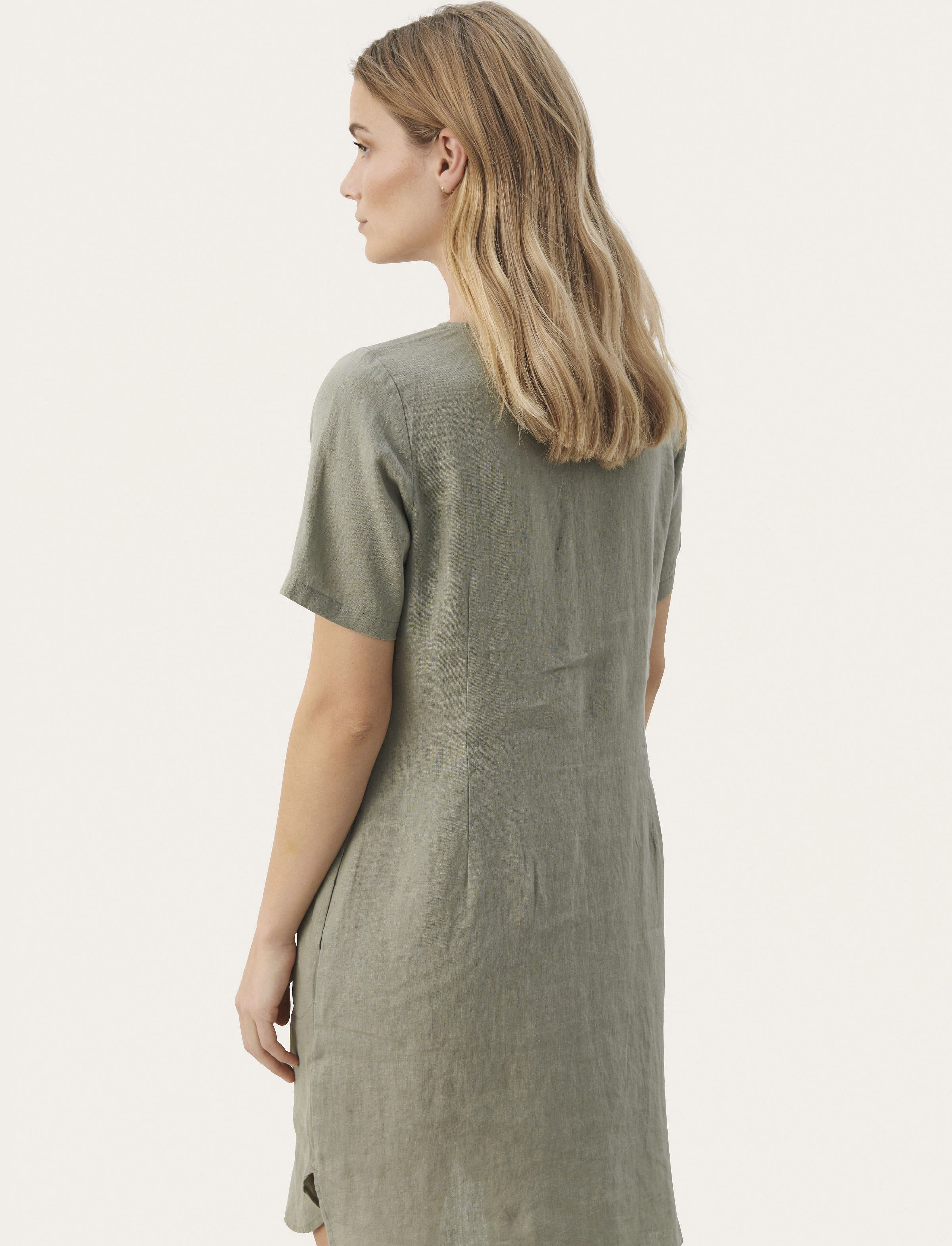 Part Two - EllinePW DR - t-shirtkjoler - vetiver - 3