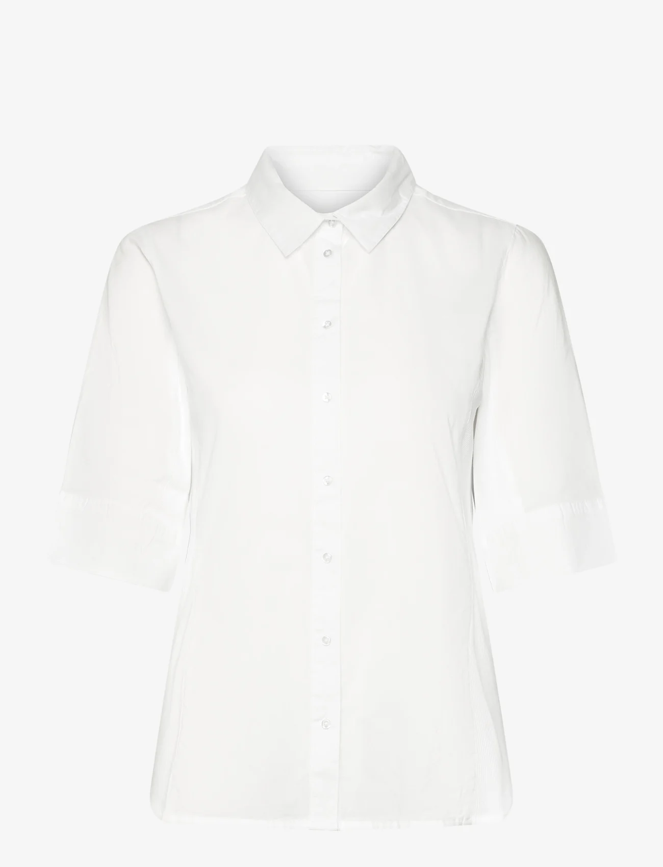 Part Two - EmmalenaPW SH - kortermede skjorter - bright white - 0