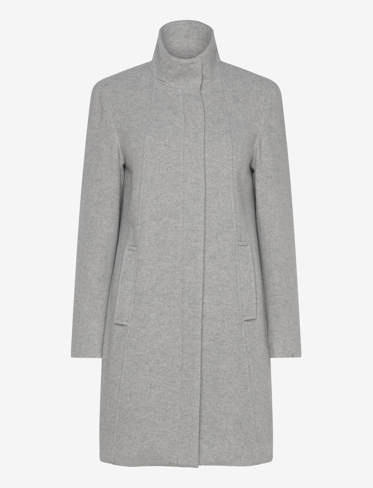 Part Two - IsabellisPW OTW - wollmäntel - light grey melange - 0