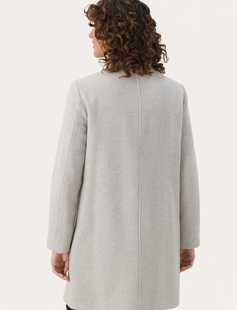 Part Two - IsabellisPW OTW - villased mantlid - light grey melange - 5