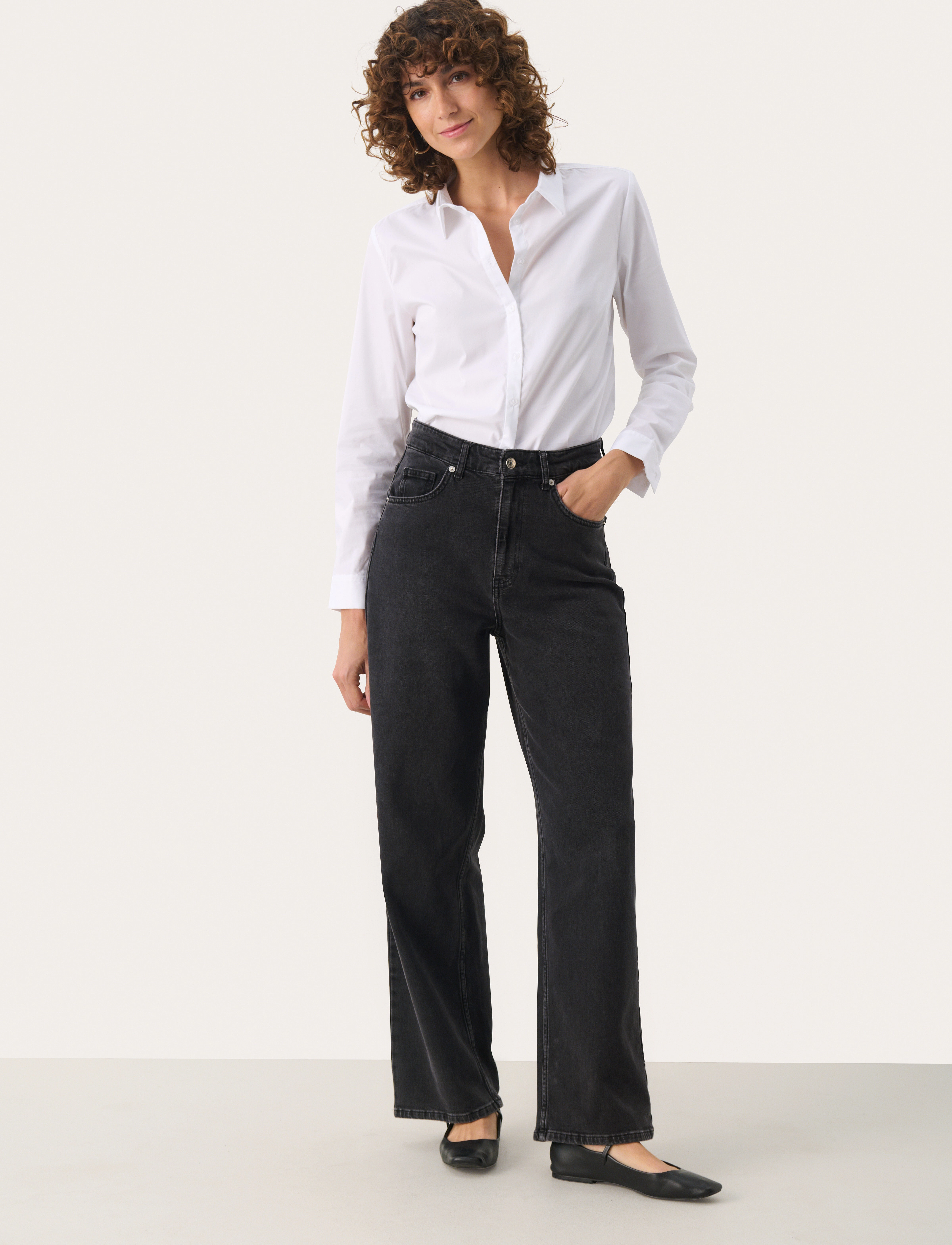 Part Two - SimonaPW JE - washed black denim - 4