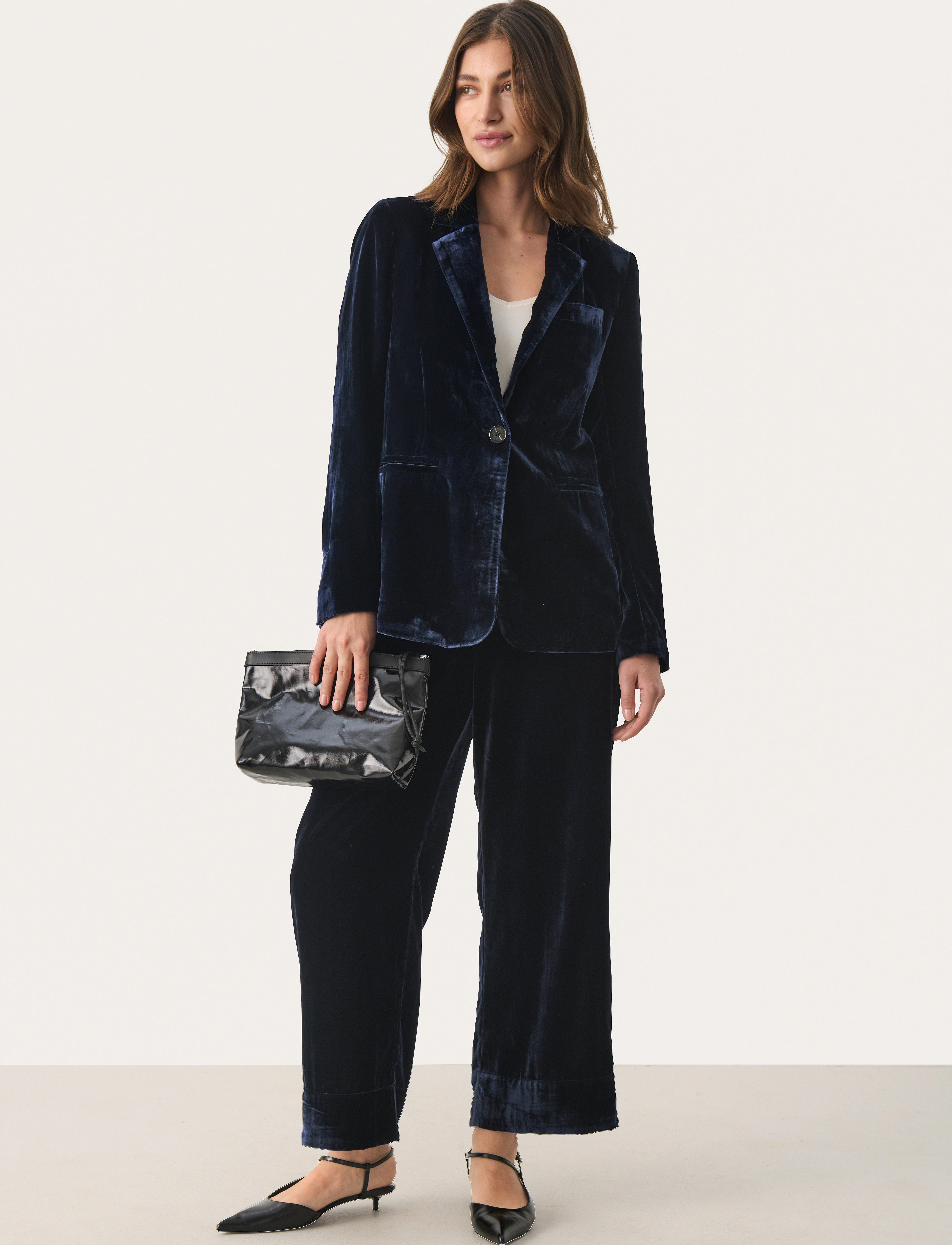 Part Two - LorinePW PA - straight leg hosen - navy blazer - 5