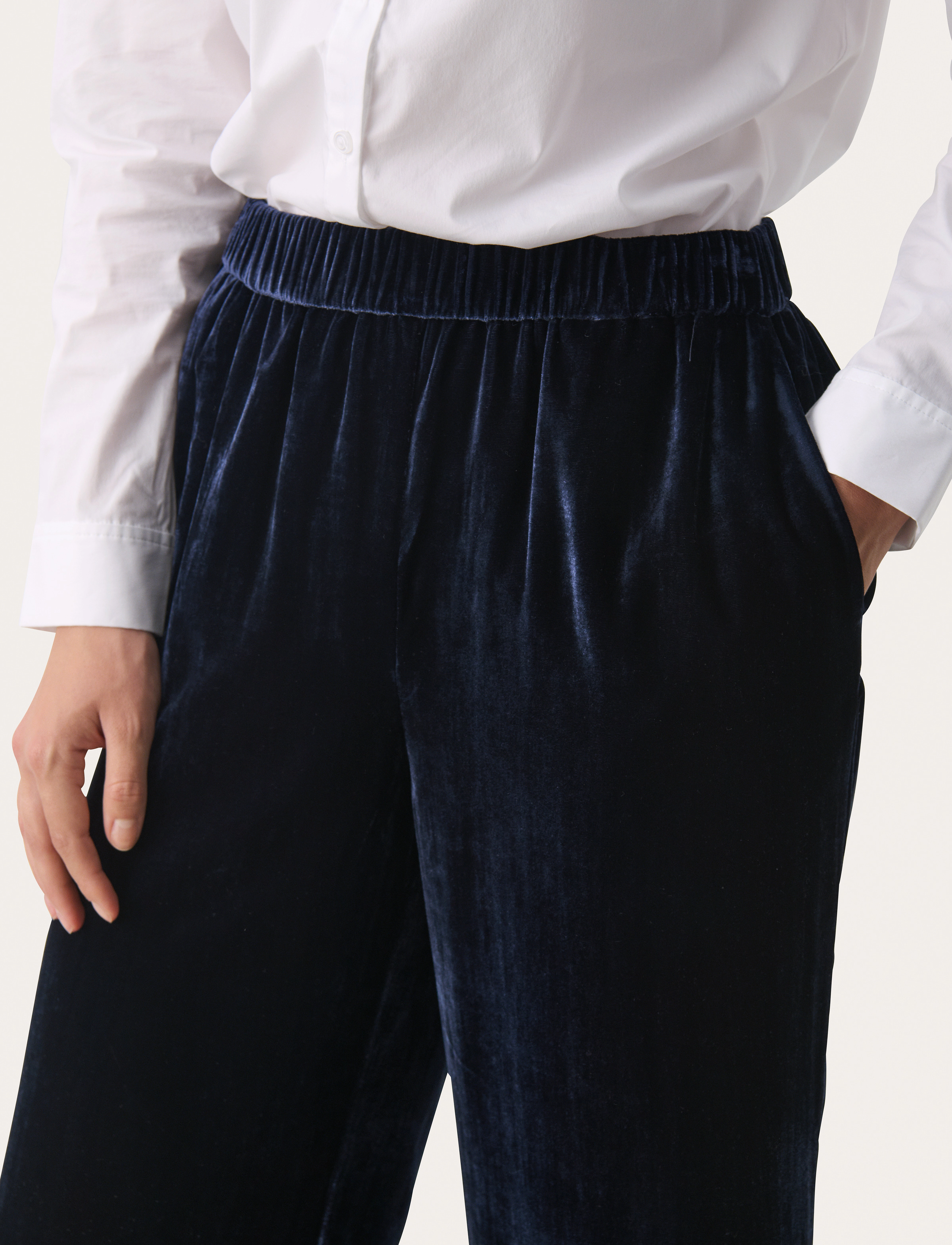 Part Two - LorinePW PA - straight leg hosen - navy blazer - 3