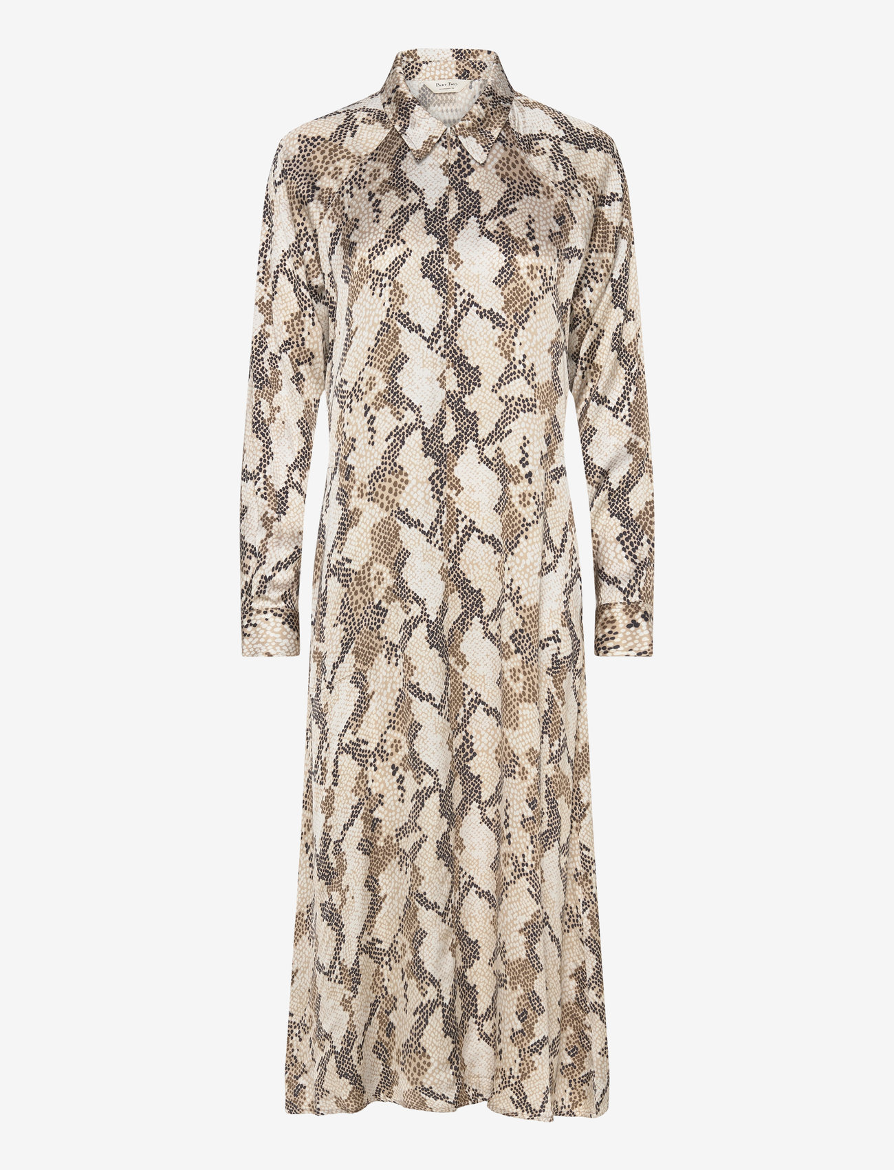 Part Two - LamiyaPW DR - hemdkleider - french oak snake print - 1