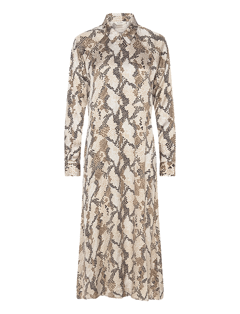 Part Two - LamiyaPW DR - hemdkleider - french oak snake print - 1