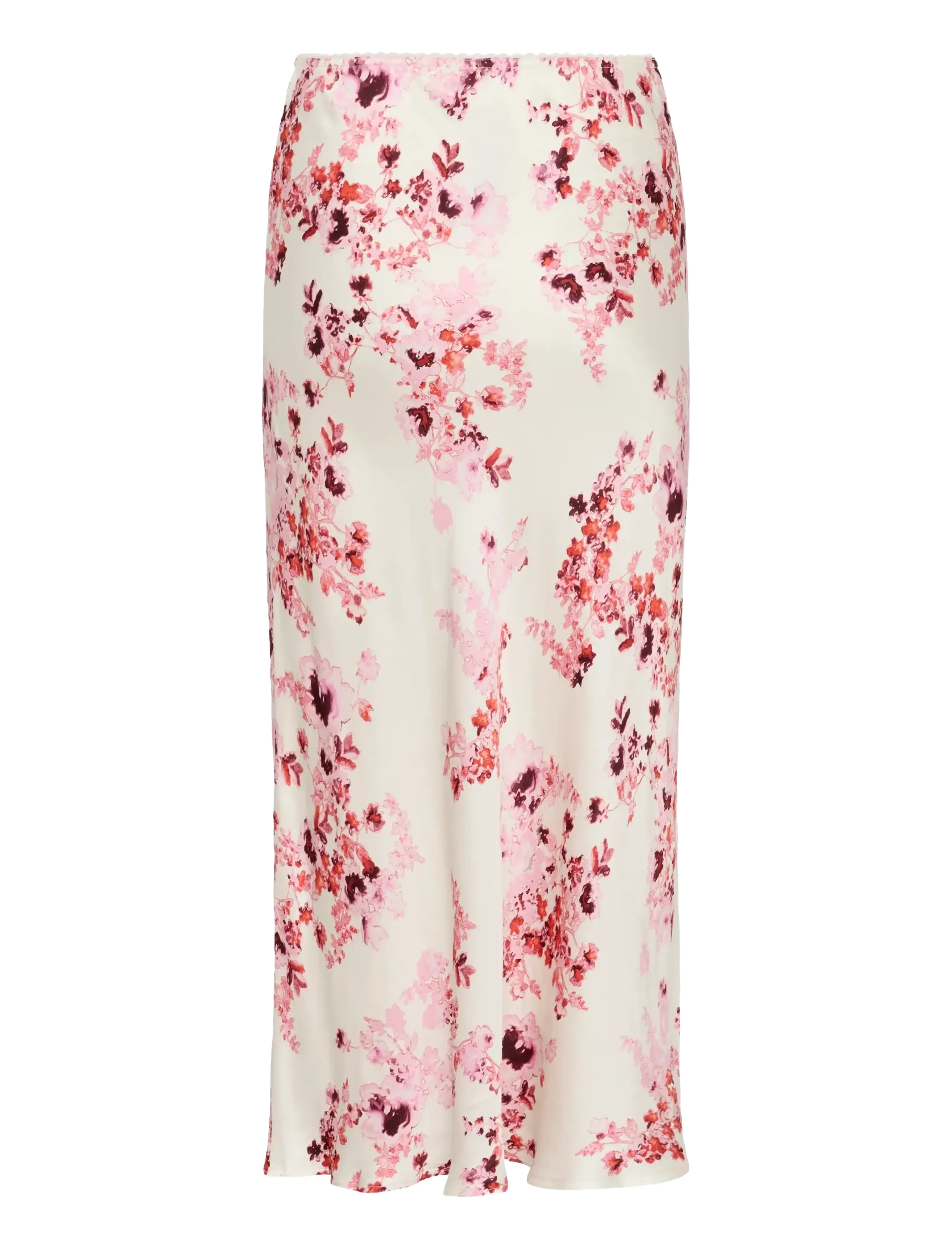 Part Two - LaurinaPW SK - satinröcke - pink shadow flower print - 2