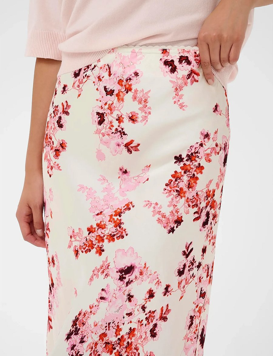 Part Two - LaurinaPW SK - satiinseelikud - pink shadow flower print - 5