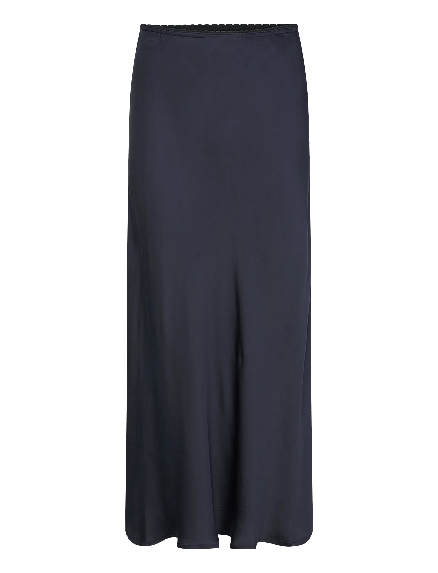 Part Two - LaurinaPW SK - satiinihameet - dark navy - 0