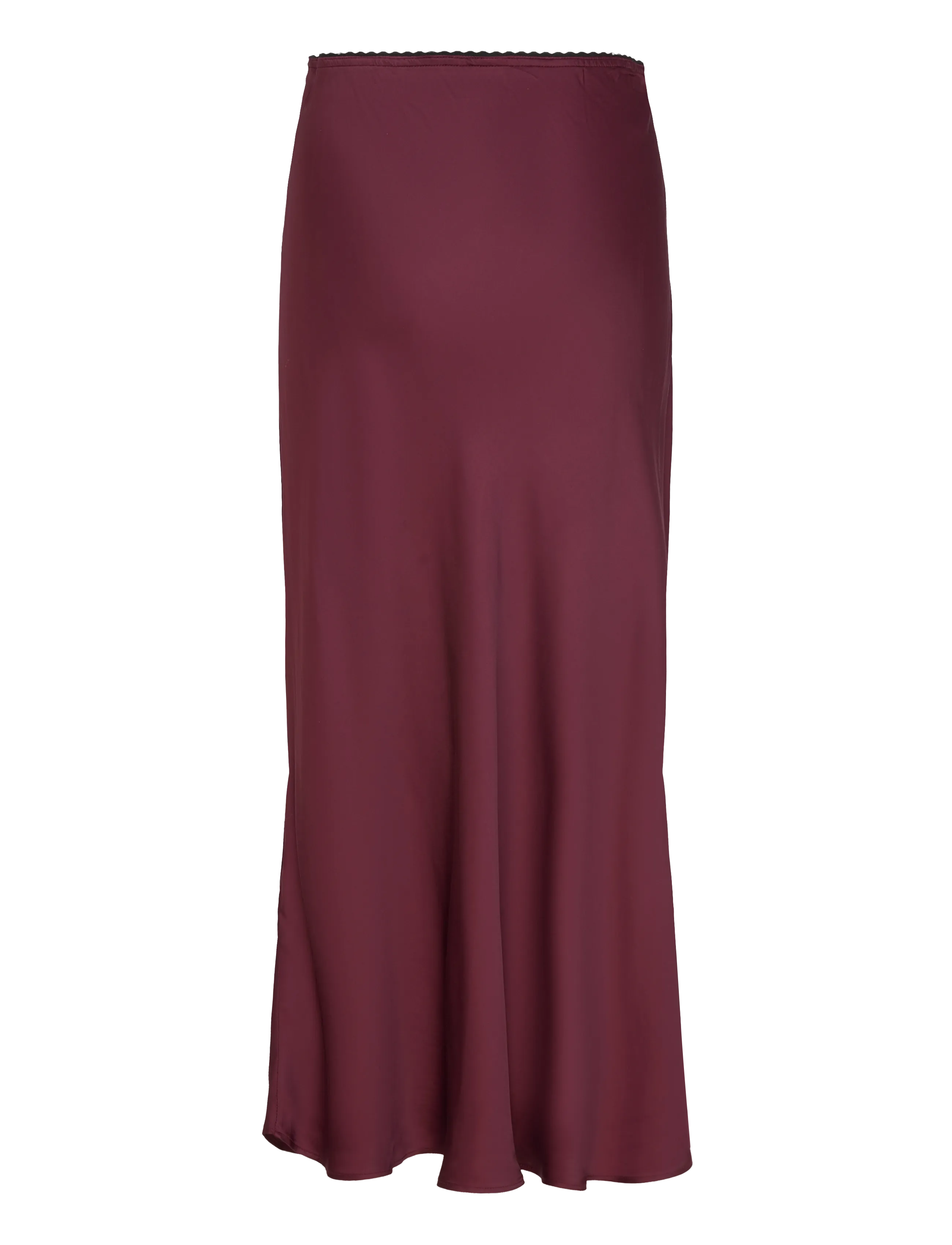 Part Two - LaurinaPW SK - satin skirts - tawny port - 2