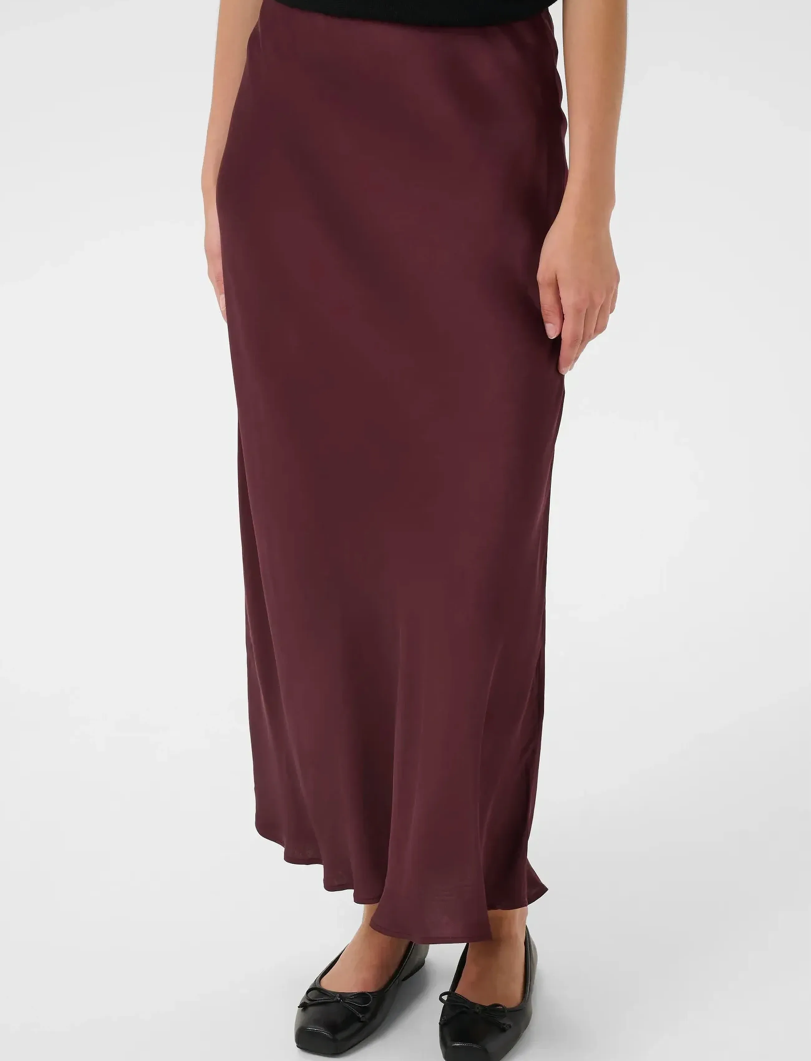 Part Two Laurinapw Sk, 38, Burgundy, Nederdele > Maxi Nederdele, Dame