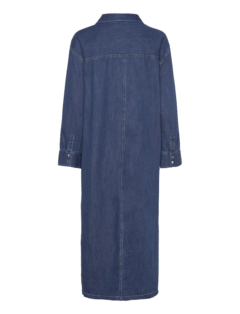 Part Two - LollaPW DR - skjortklänningar - medium blue denim - 2