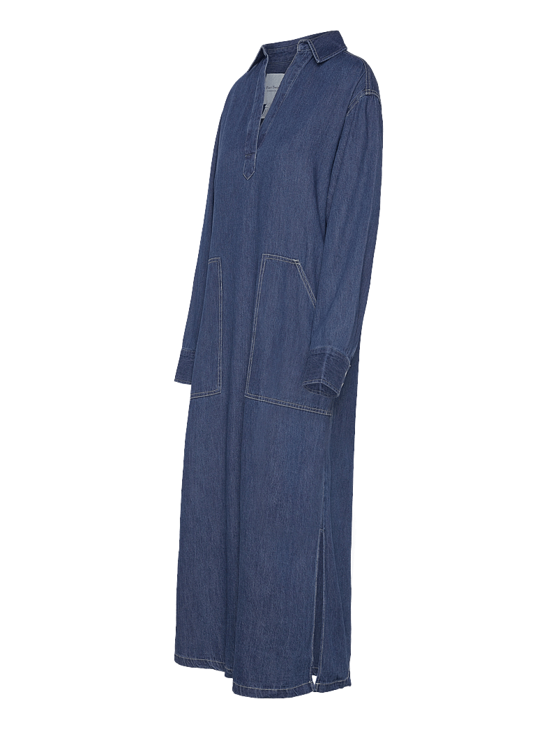 Part Two - LollaPW DR - skjortklänningar - medium blue denim - 4