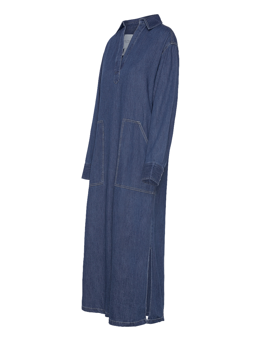 Part Two - LollaPW DR - hemdkleider - medium blue denim - 4
