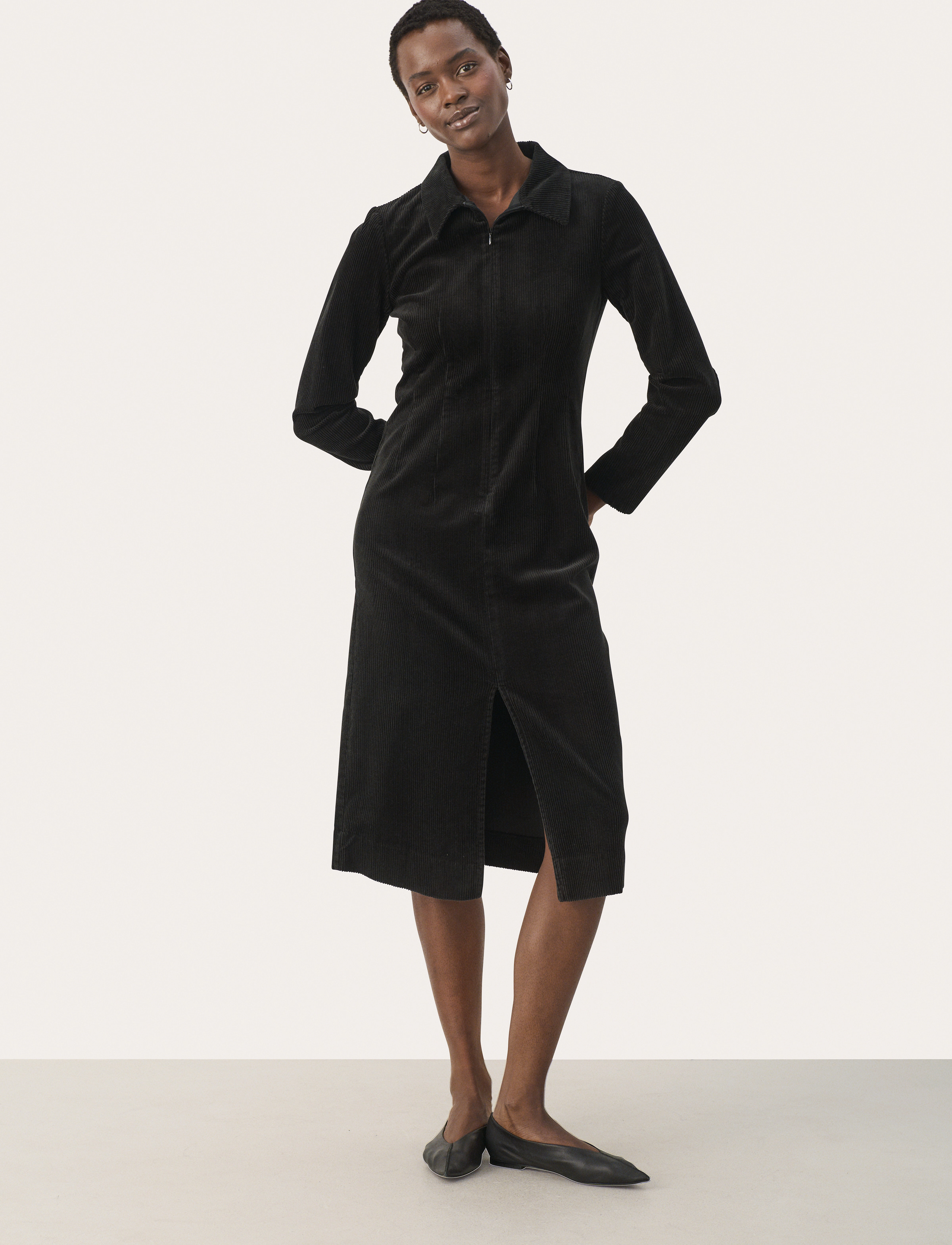 Part Two - LizellPW DR - skjortekjoler - black - 3