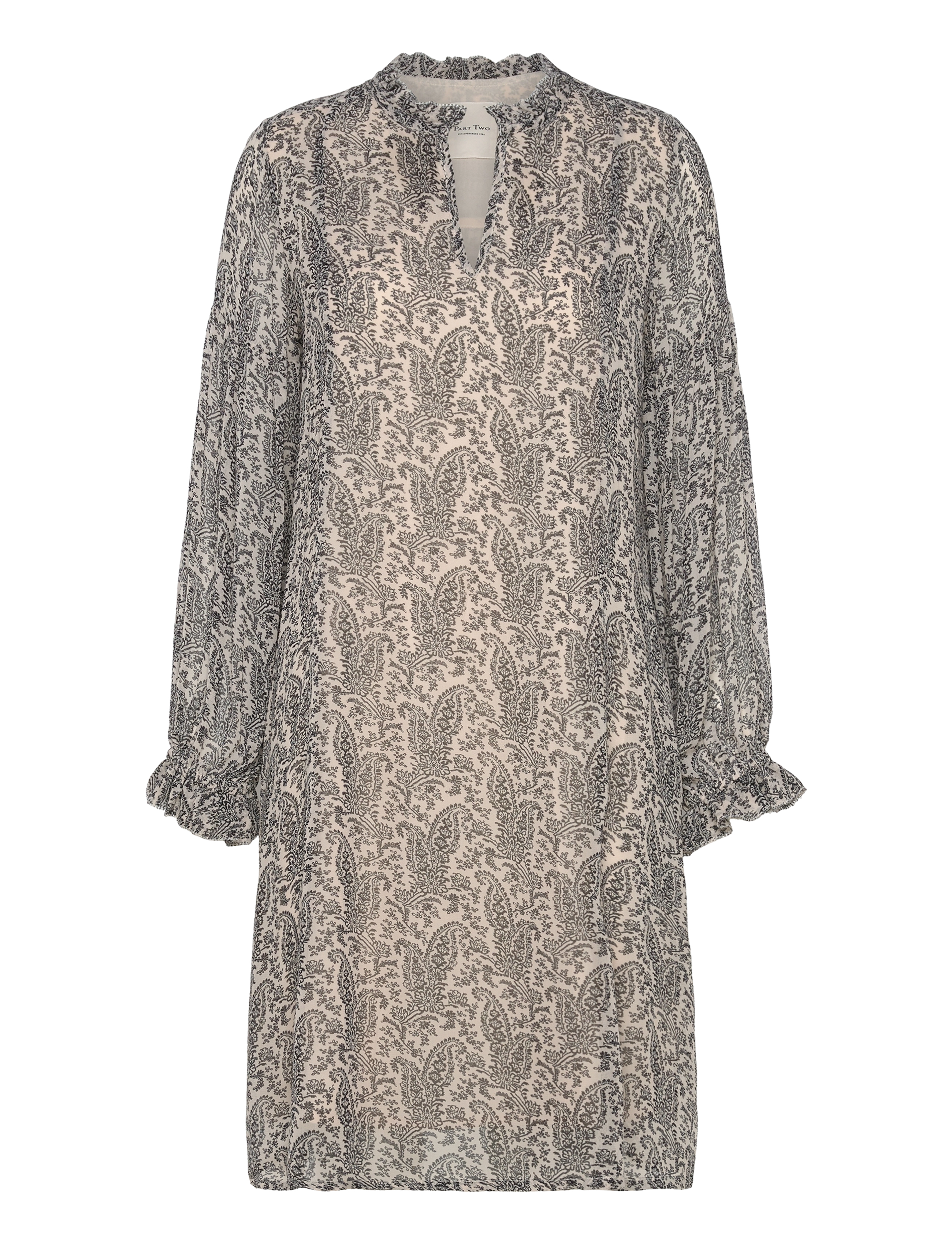Part Two BotellaPW DR - Kjoler - FRENCH OAK PAISLEY PRINT / grey