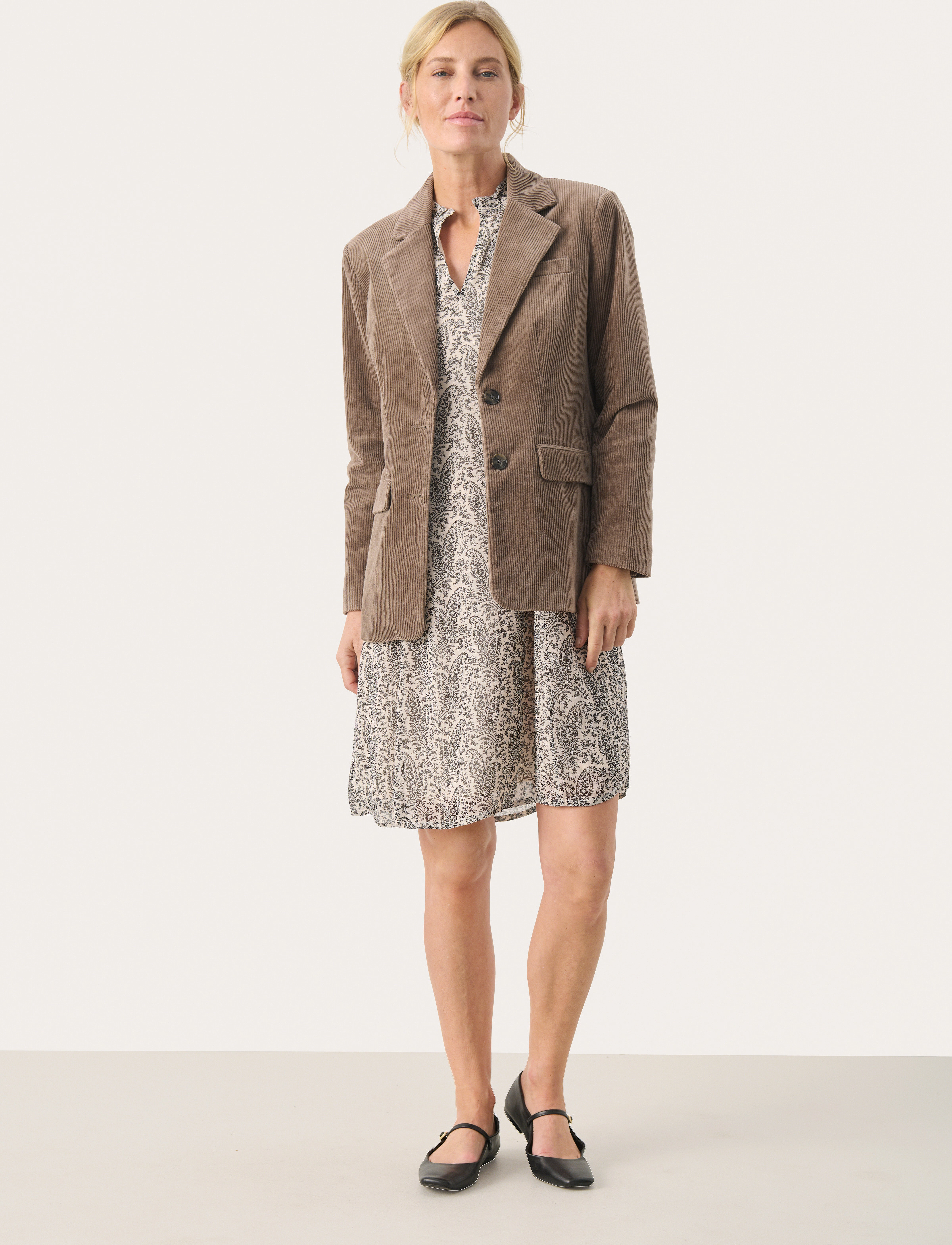 Part Two - BotellaPW DR - short dresses - french oak paisley print - 5