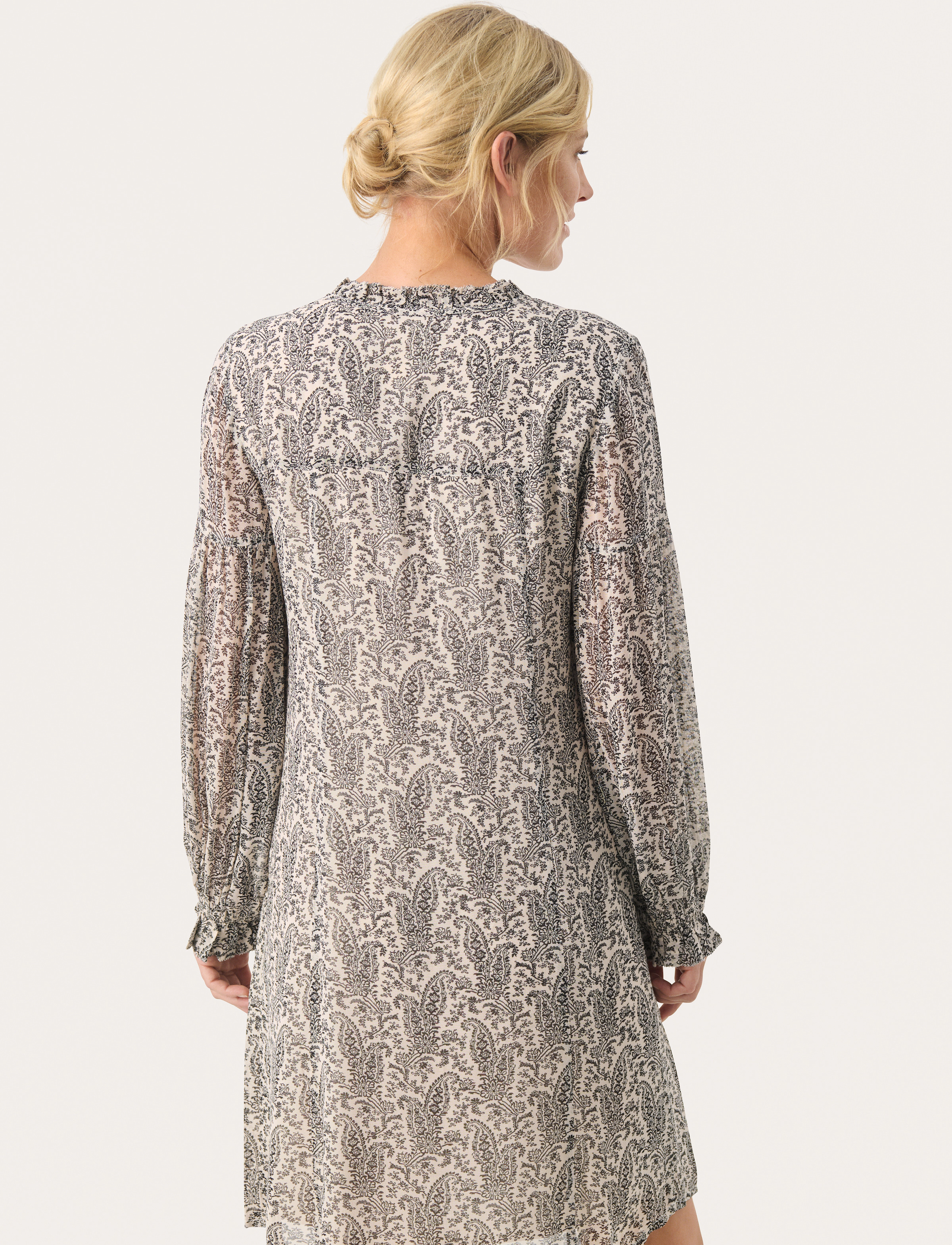 Part Two - BotellaPW DR - short dresses - french oak paisley print - 5