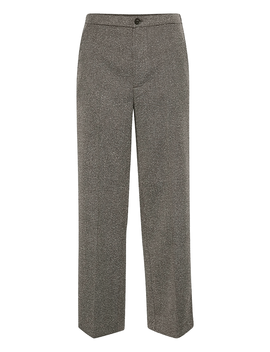 Part Two - LinoraPW PA - anzugshosen - salt and pepper weave - 1