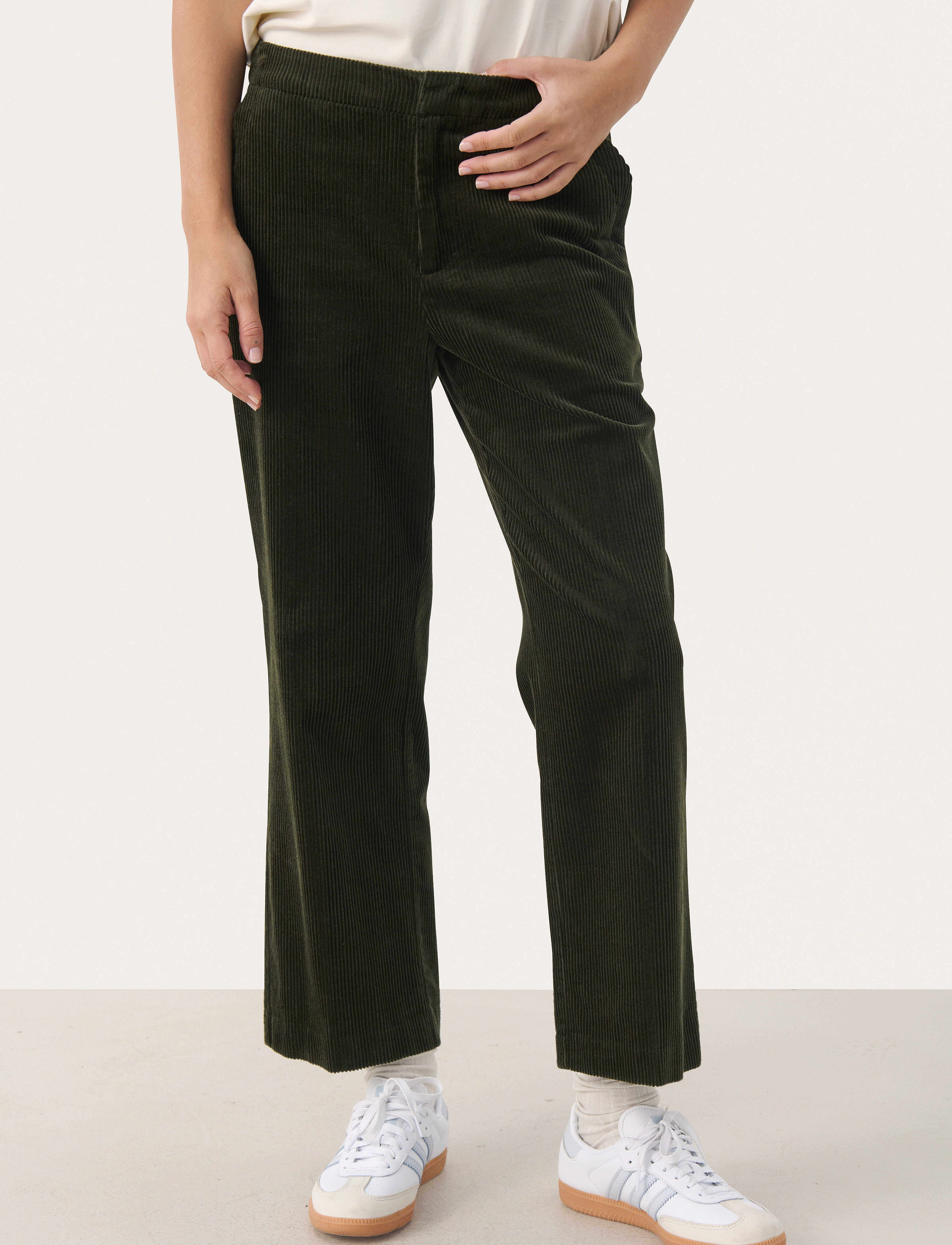 Part Two MishasPW PA - Bukser - ROSIN / khaki/green