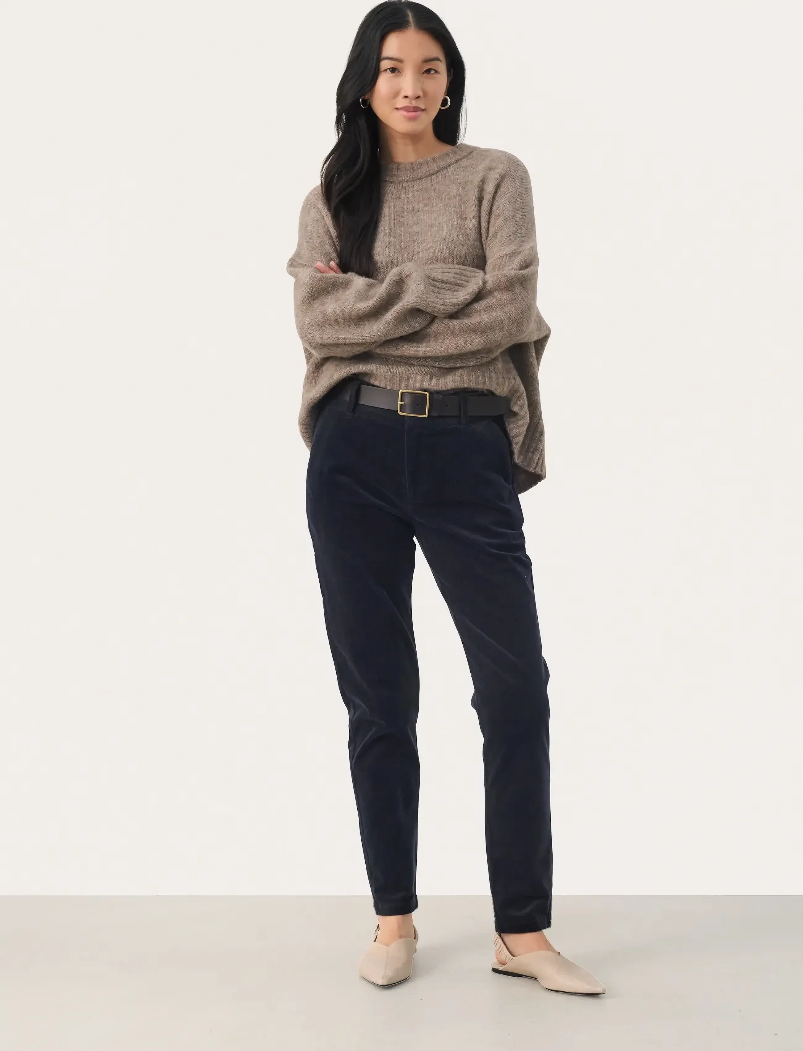 Part Two - SoffysaPW PA - slim fit bukser - dark navy - 4