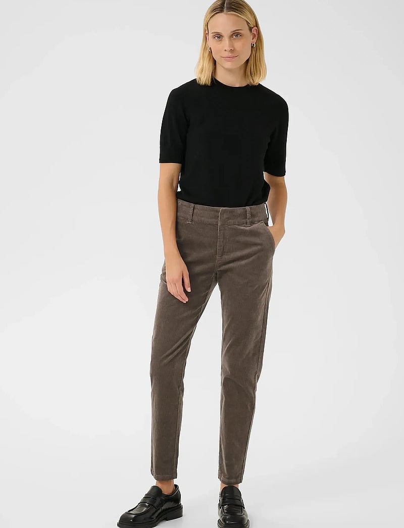 Part Two - SoffysaPW PA - slim fit trousers - falcon - 5