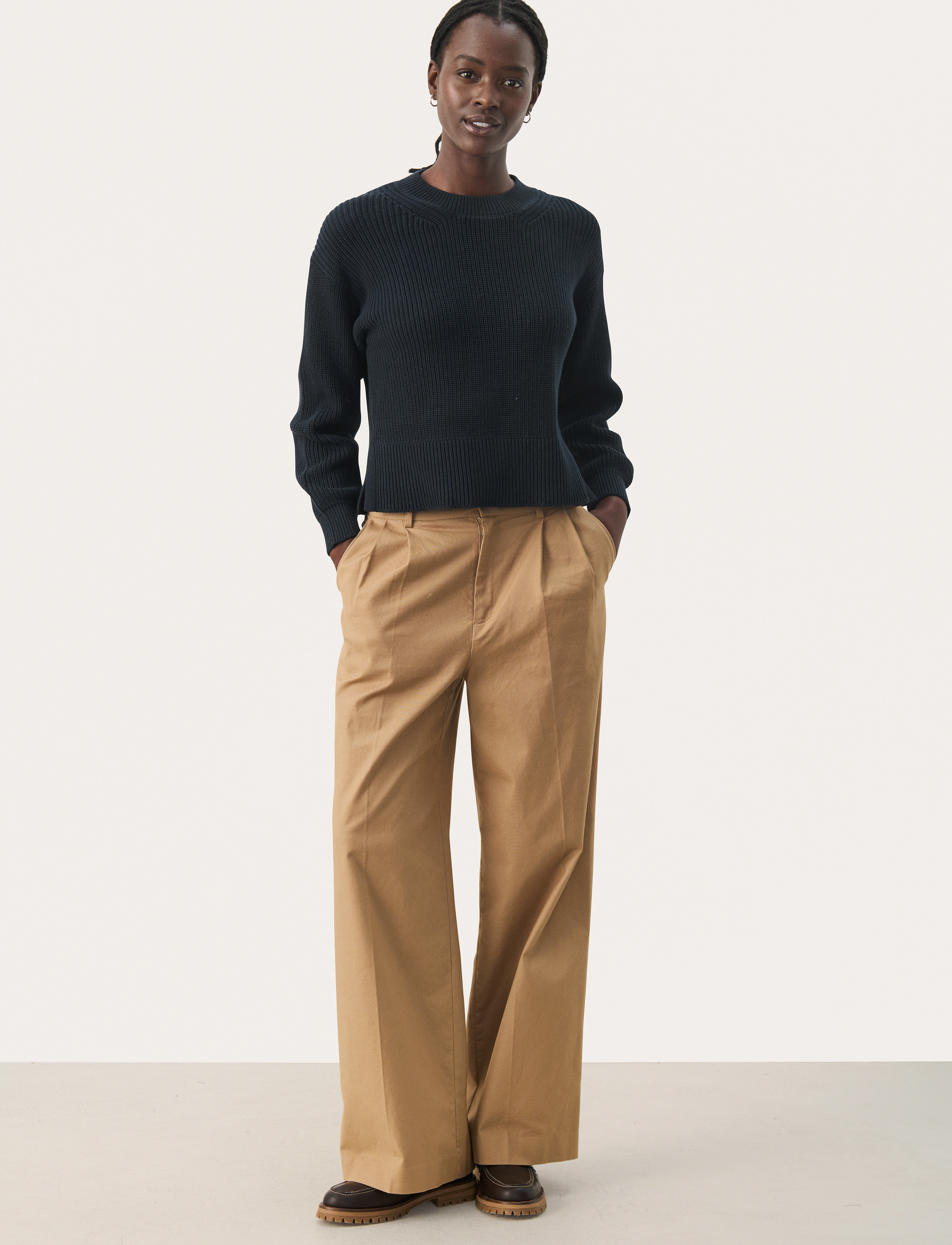 Part Two - LumaPW PU - pullover - dark navy - 4