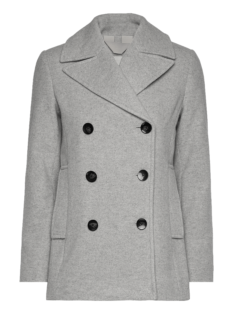 Part Two - LekiasPW OTW - uldjakker - light grey melange - 1