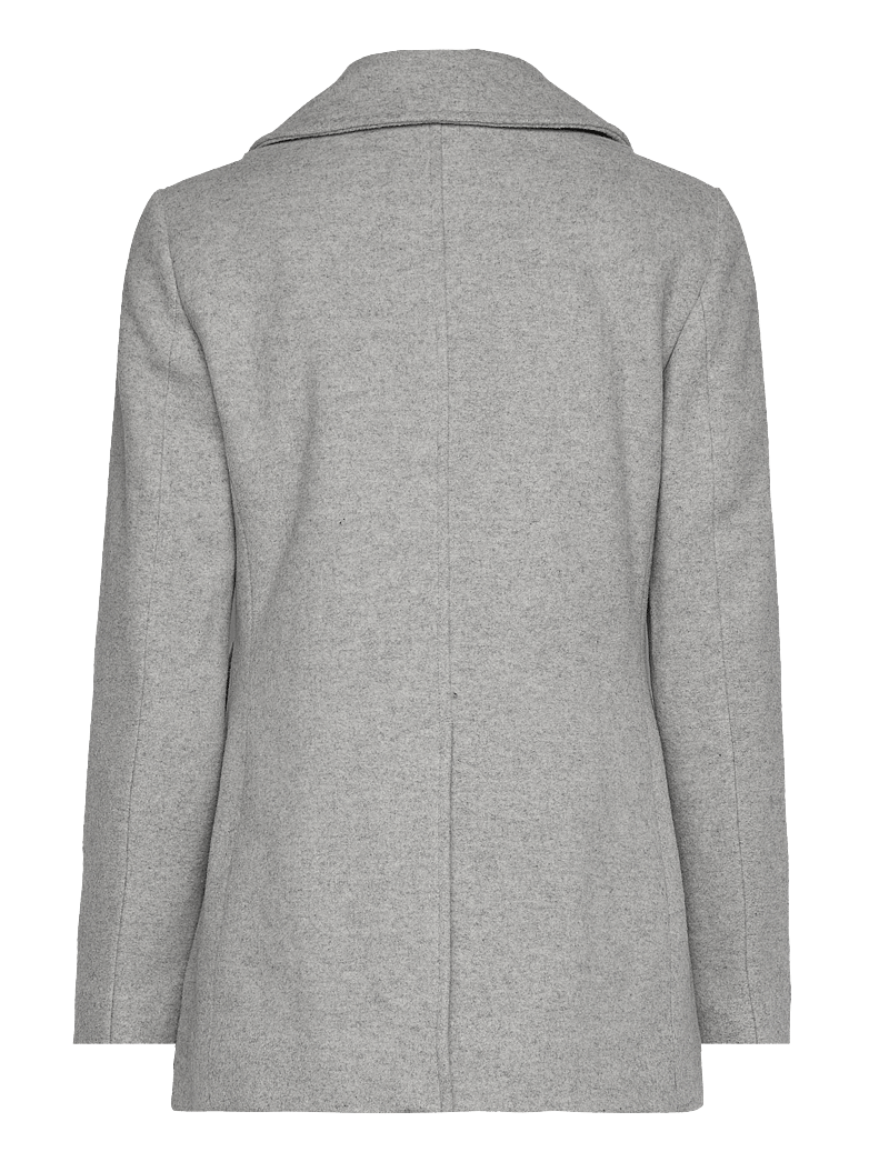 Part Two - LekiasPW OTW - uldjakker - light grey melange - 2