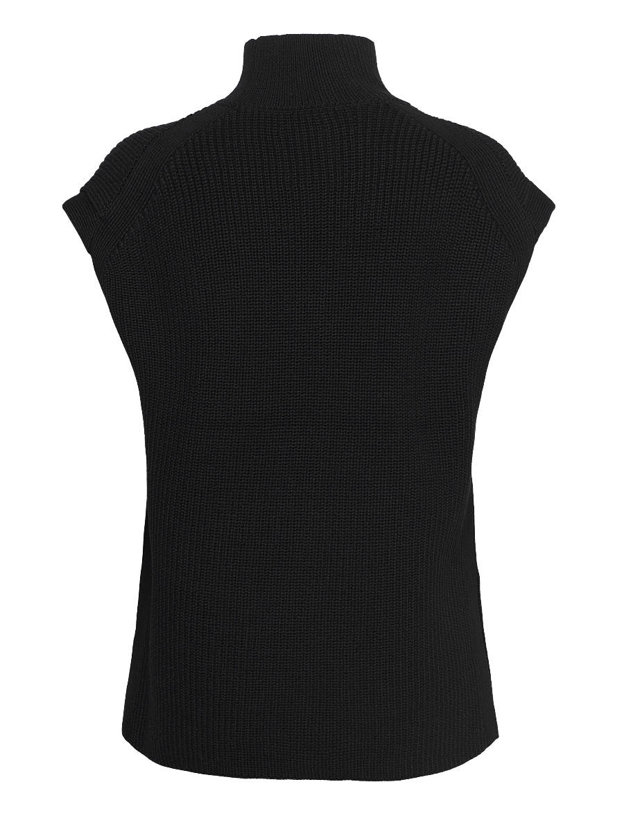 Part Two - EisleyPW WA - stickade västar - black - 1