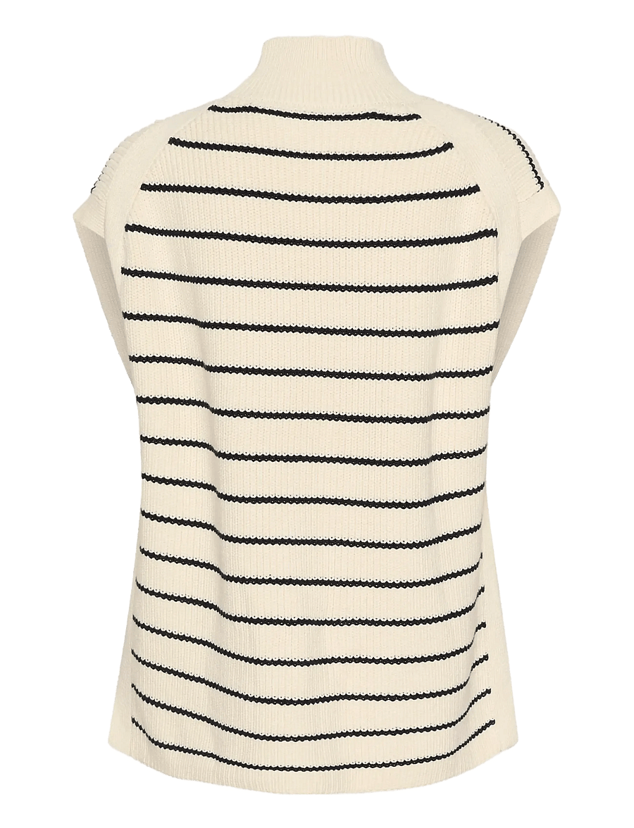 Part Two - EisleyPW WA - strikveste - dark navy stripe - 1