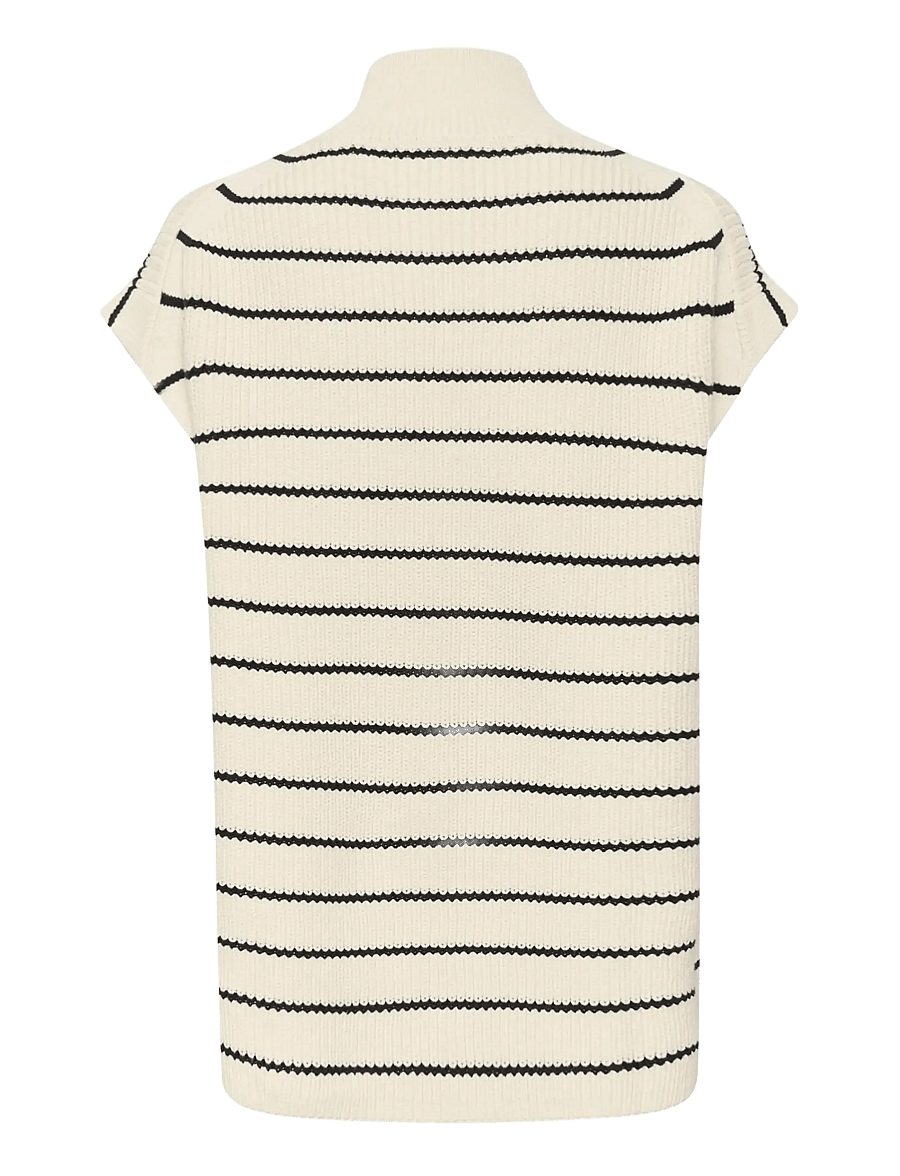 Part Two - EisleyPW WA - strikveste - dark navy stripe - 2