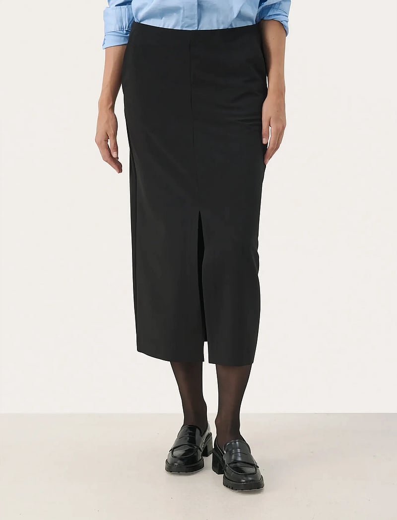 Part Two - MariellePW SK - midi-röcke - black - 3