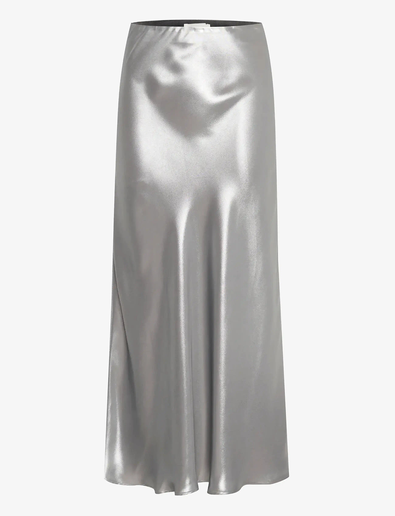 Part Two - LaurinasPW SK - satinnederdele - silver metallic - 1
