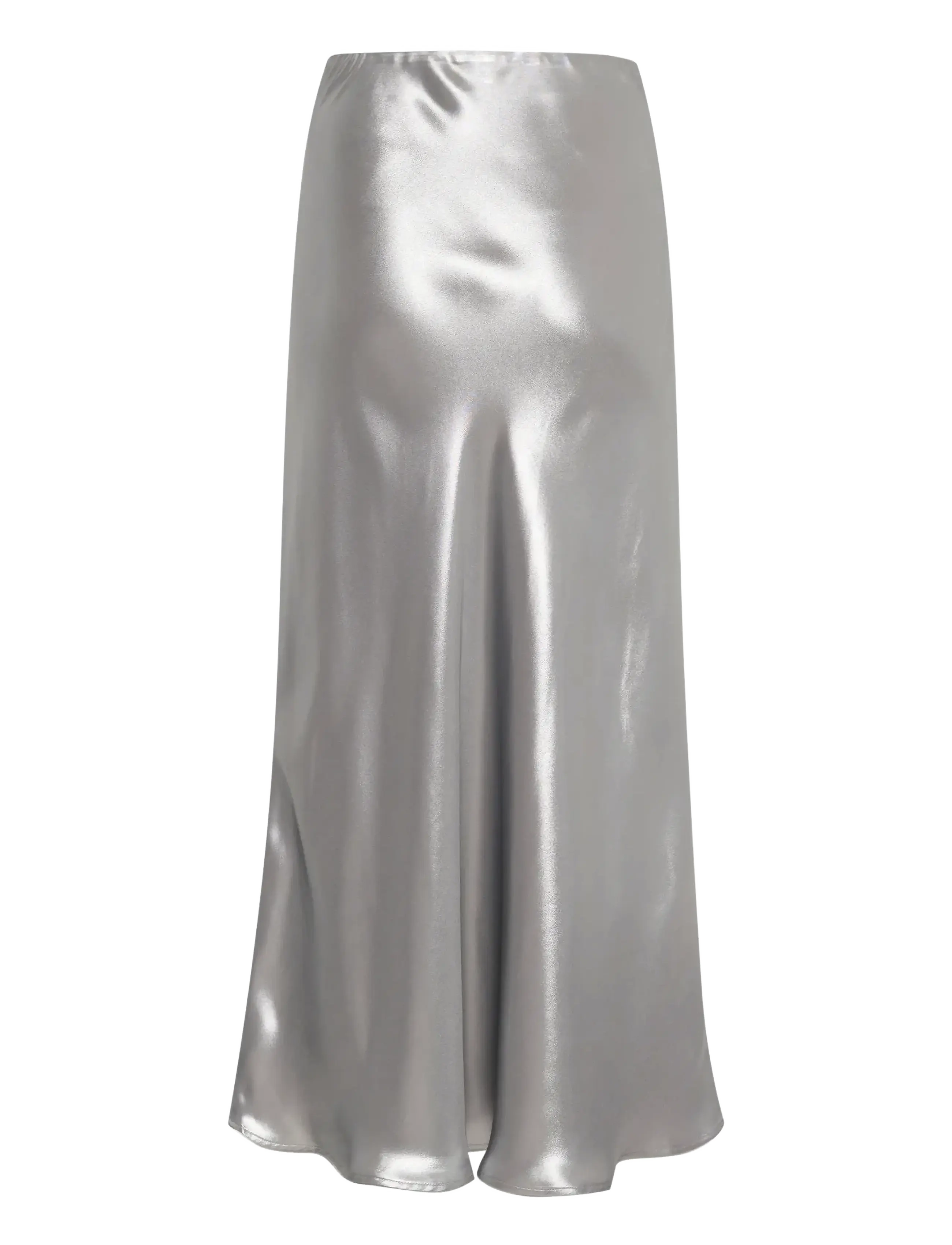 Part Two - LaurinasPW SK - midi nederdele - silver metallic - 2