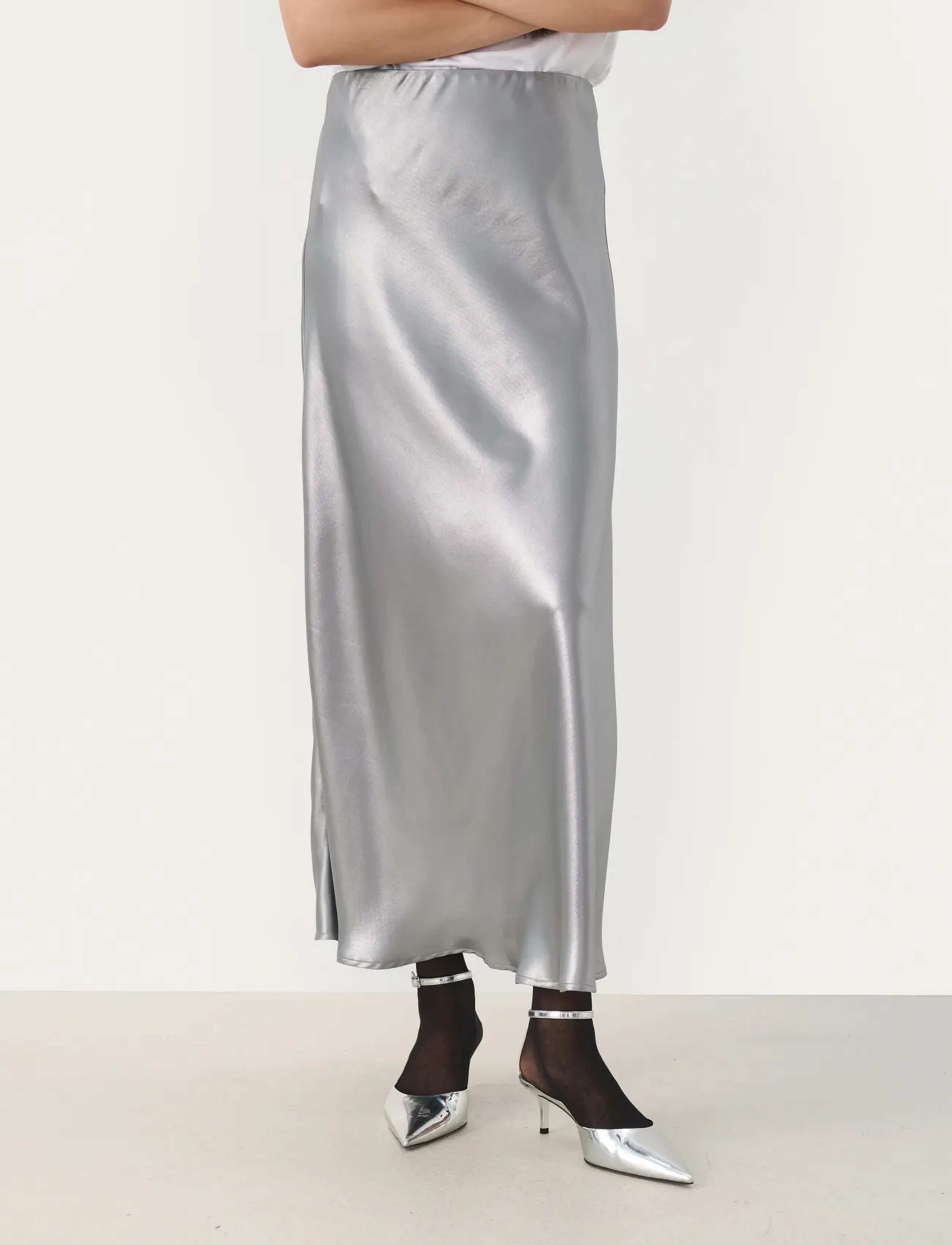 Part Two LaurinasPW SK - Midiseelikud - SILVER METALLIC / silver