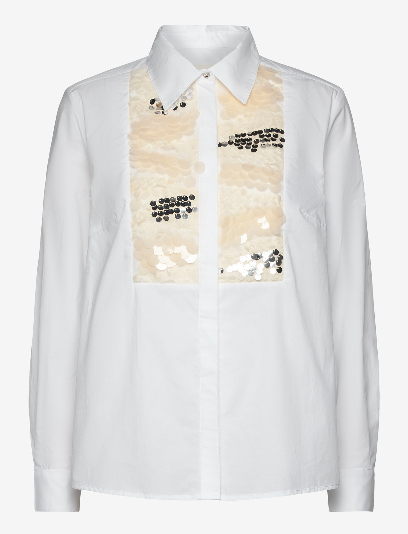 Part Two - MayePW SH - marškiniai ilgomis rankovėmis - bright white - 0