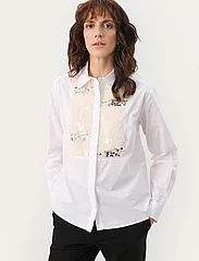 Part Two - MayePW SH - long-sleeved shirts - bright white - 5