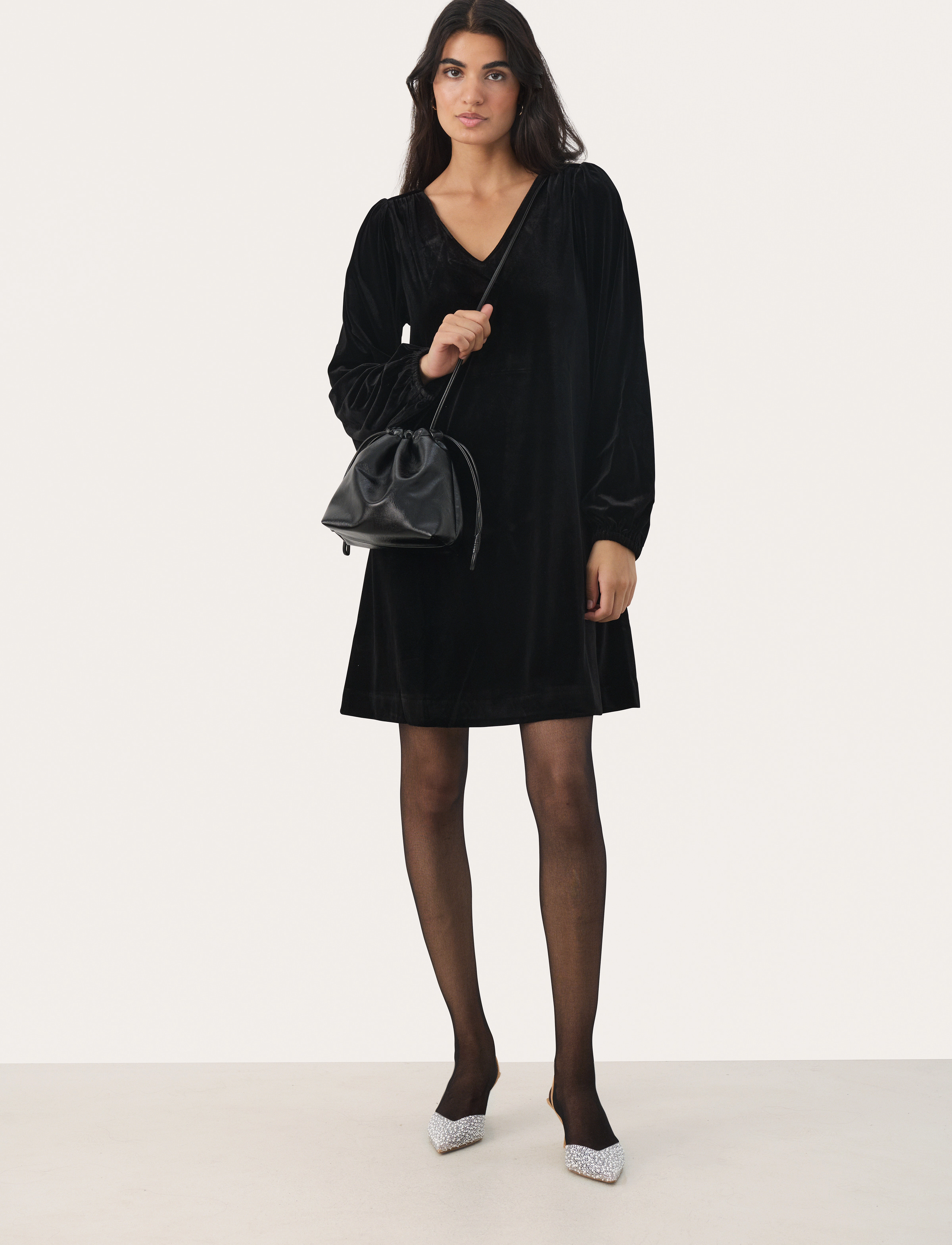 Part Two - MadiPW DR - lyhyet mekot - black - 4