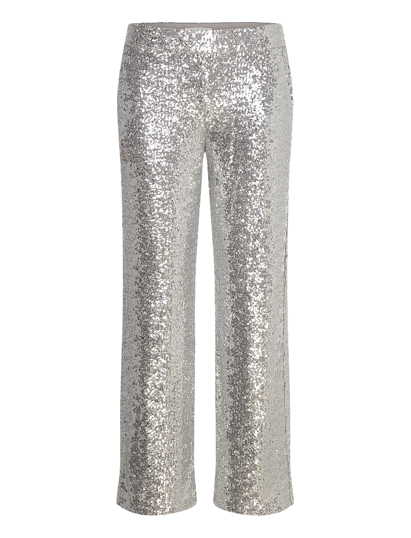 Part Two - MelodiePW PA - sirge säärega püksid - silver - 1