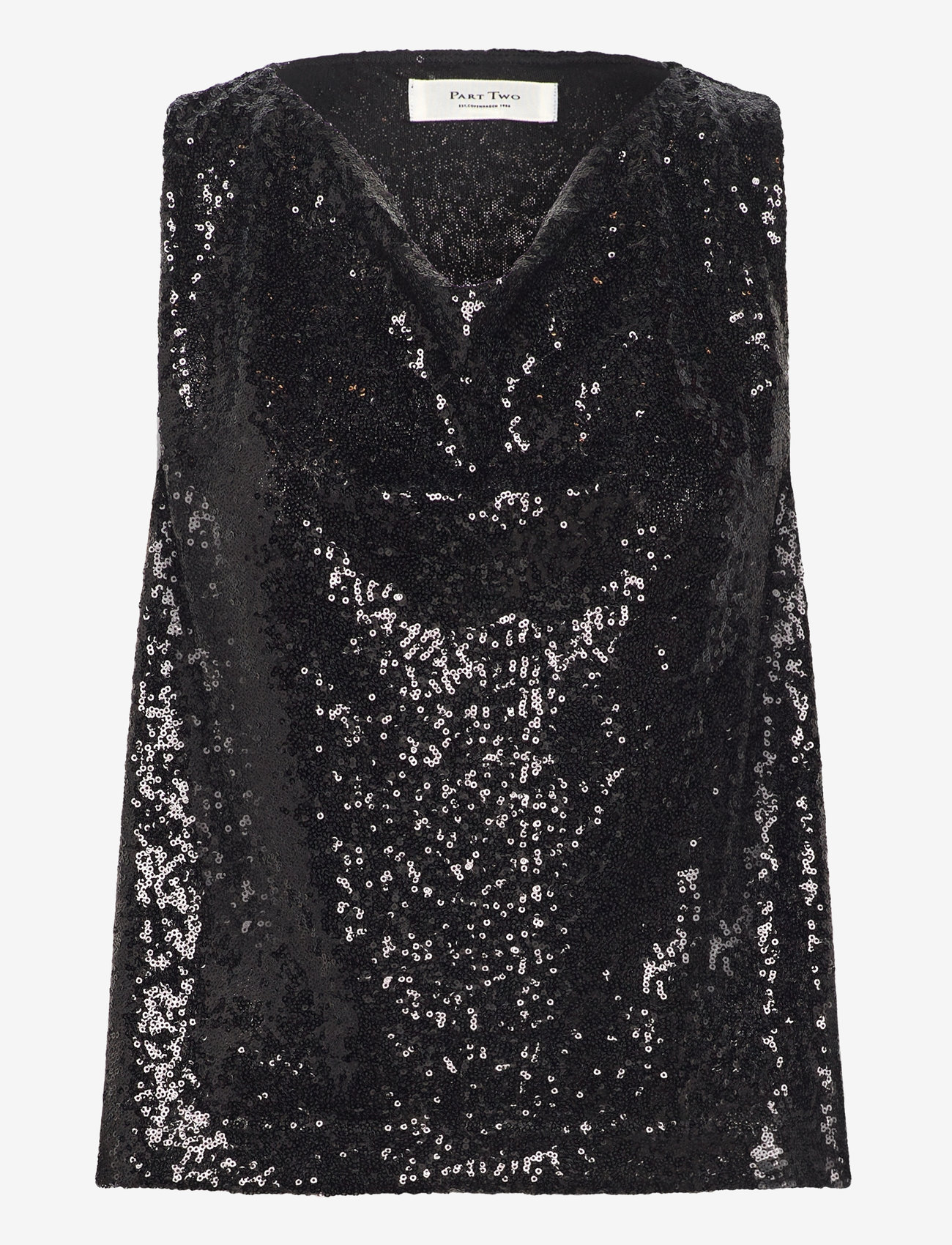 Part Two - MalikkaPW TO - Ärmellose tops - black - 0