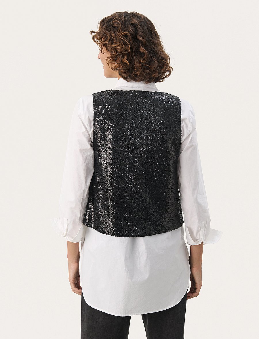 Part Two - MalikkaPW TO - Ärmellose tops - black - 5