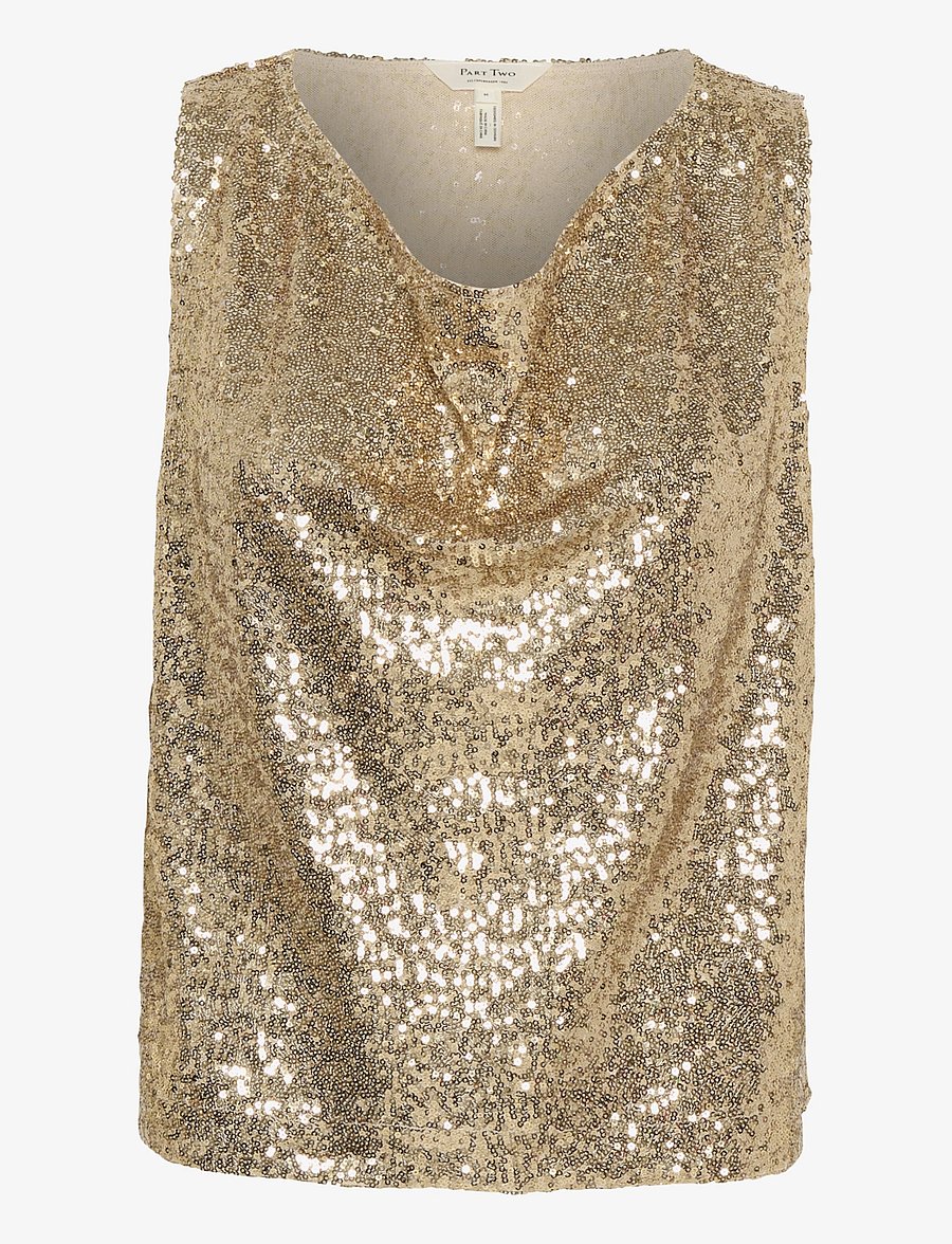 Part Two - MalikkaPW TO - tanktops - gold - 1