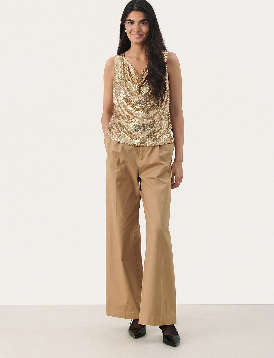 Part Two - MalikkaPW TO - tanktops - gold - 3