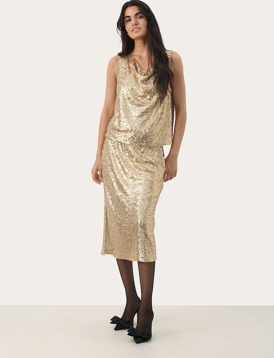 Part Two - MalikkaPW TO - tanktops - gold - 4