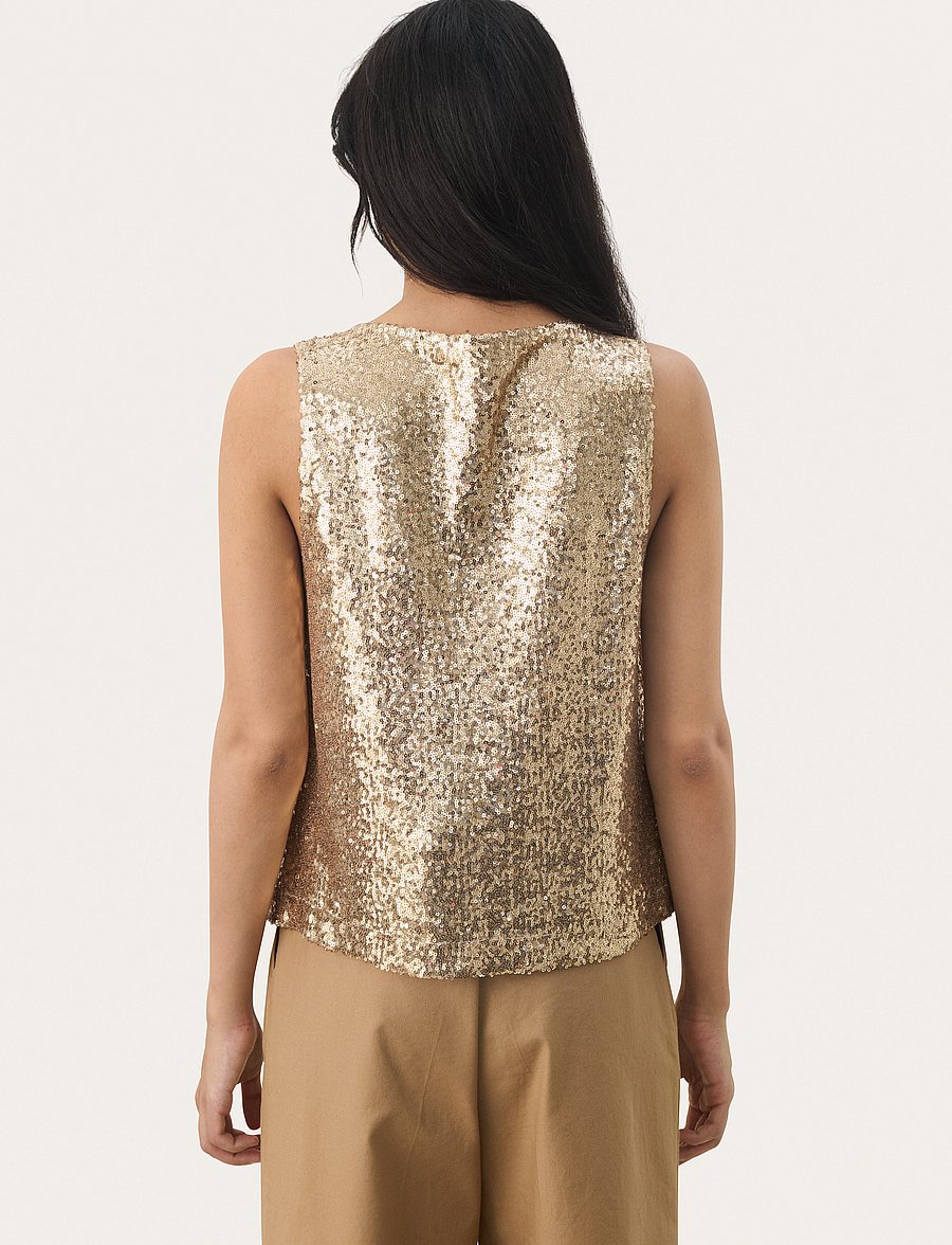 Part Two - MalikkaPW TO - tanktops - gold - 5