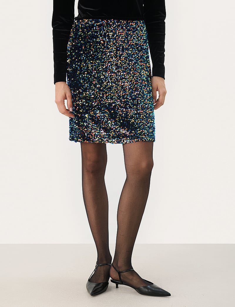 Part Two - MadelinaPW SK - paljettkjolar - multi colour sequins - 0