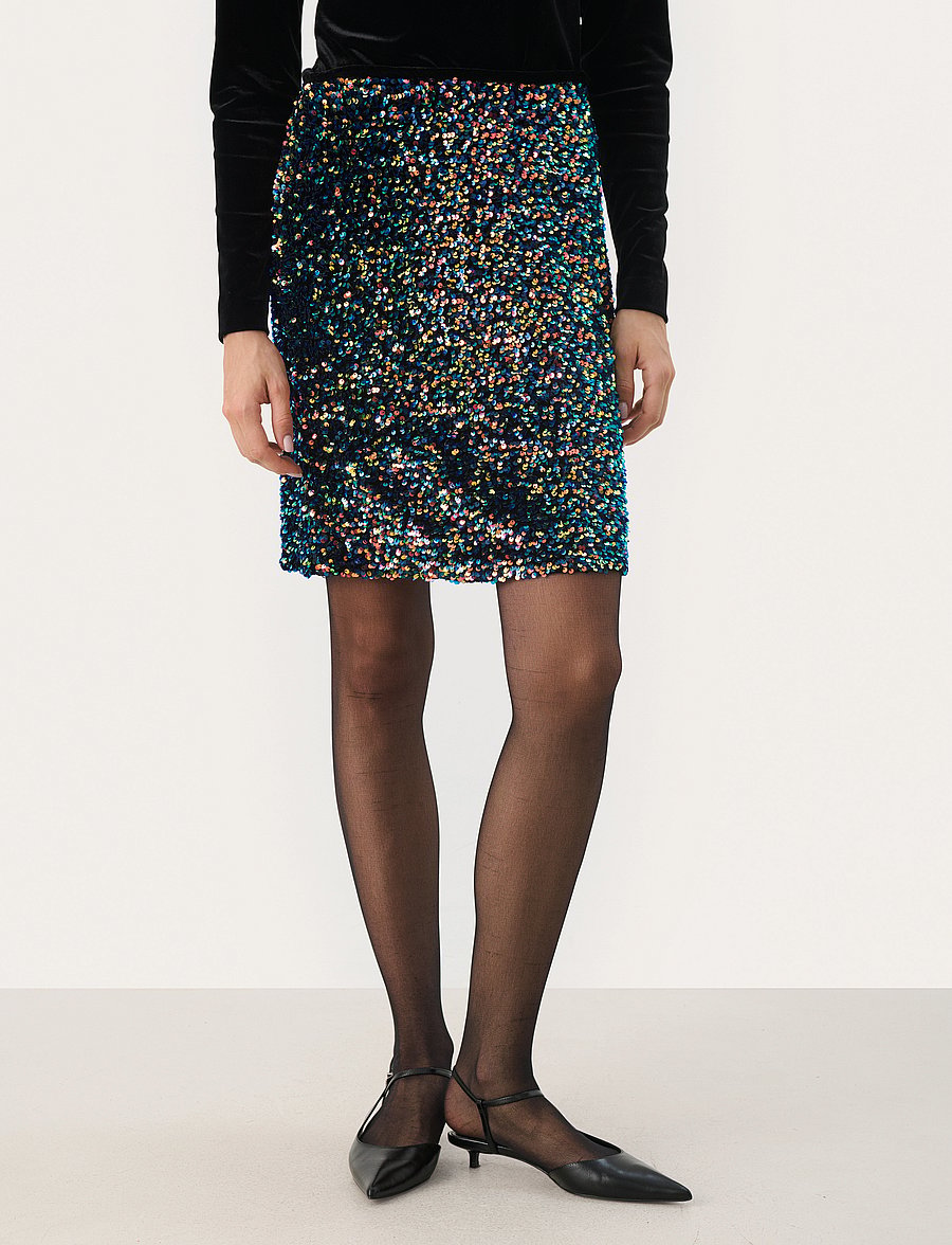 Part Two - MadelinaPW SK - paljettkjolar - multi colour sequins - 0