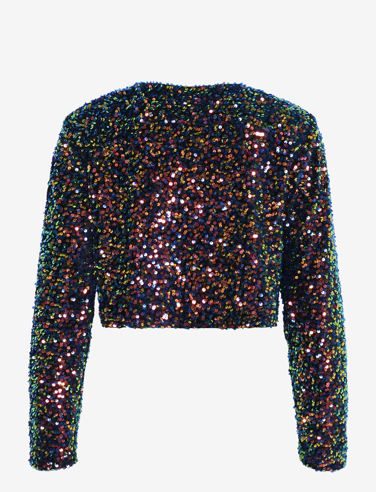 Part Two - MartaPW JA - cropped-blazer - multi colour sequins - 1