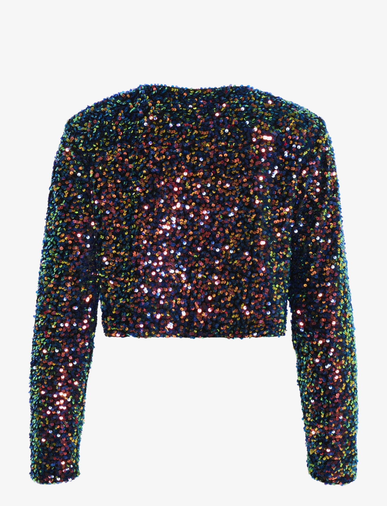 Part Two - MartaPW JA - cropped-blazer - multi colour sequins - 2