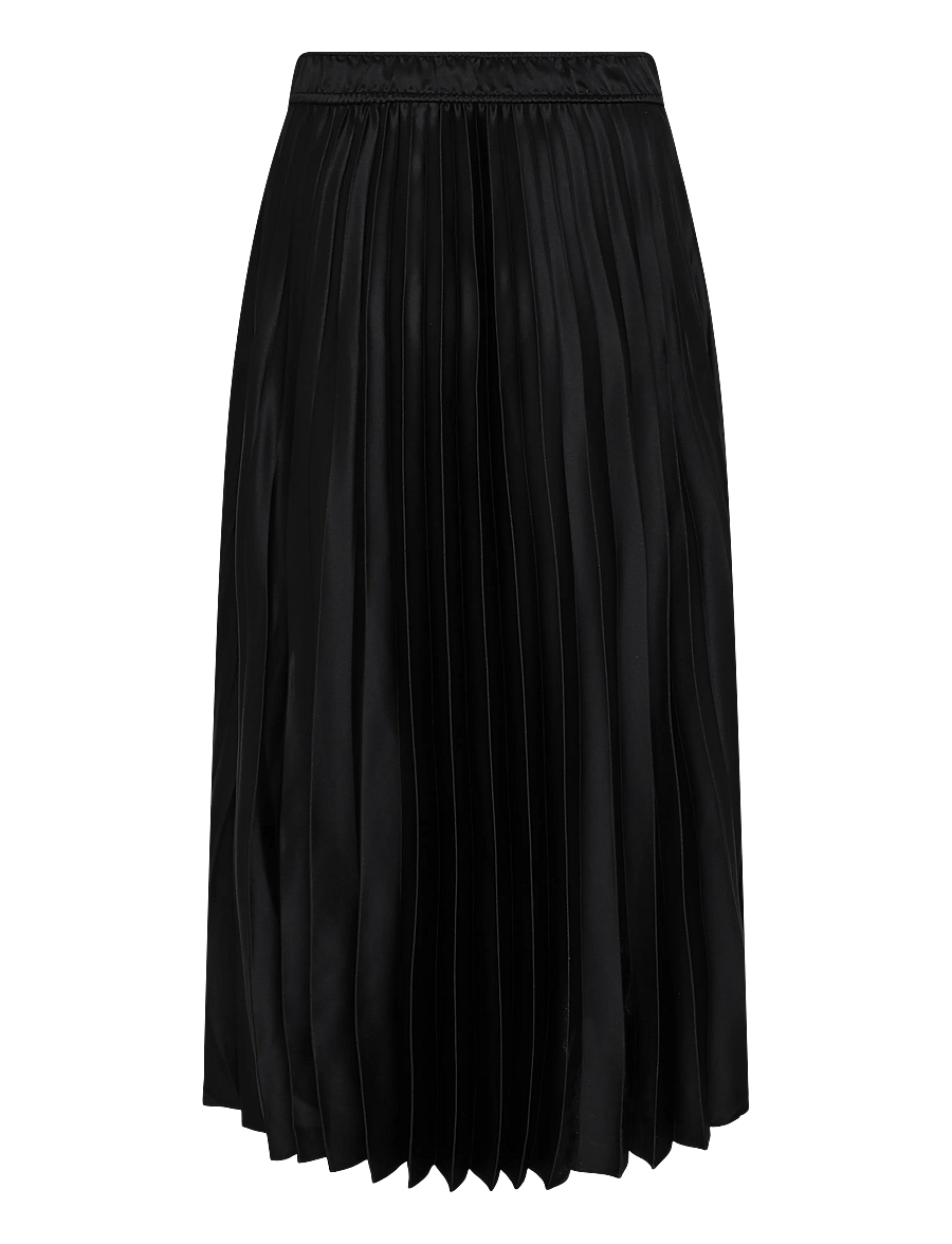 Part Two - VenedaPW SK - plisserade kjolar - black - 1
